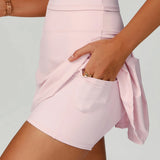 シックポケット付き A ラインミニスカート