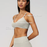 Cream Sculpt V Bra