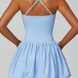 ハイウエスト速乾性パンツ