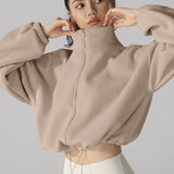 ハイネックフリースジャケット