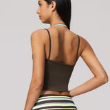 Varsity Layered Bra Tank