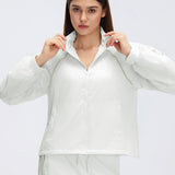 WindFlow Cropped Track Jacket