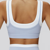 NakedFeel Dual-Layer Ribbed Bra