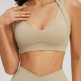 Sculpt Open-Back Yoga Bra