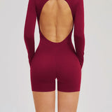 Second Skin Open-Back Bodysuit