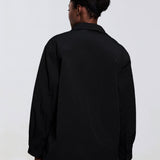 CozyLayer Collared Puffer Shirt