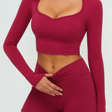 SoftBrush Long-Sleeve Performance Top