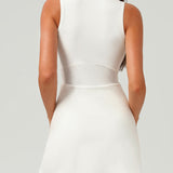 スリークジップアップテニスドレス