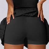 アシンメトリープリーツテニススカート