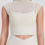 SecondSkin Sheer Bra Top