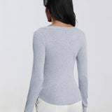 SoftModal Off-Shoulder Flow Top