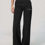 Cocoa Dot Foldover Pants