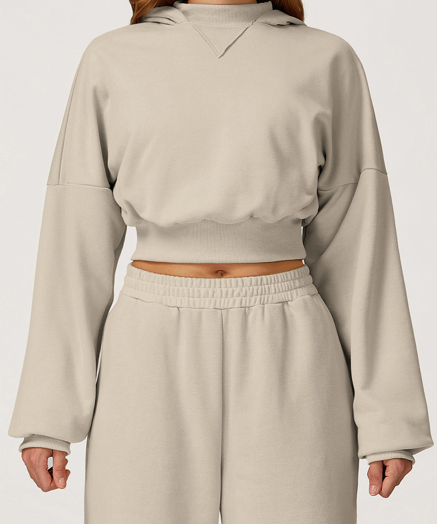 シックココアクロップフーディー