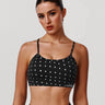 Silver Dot Sculpt Bra