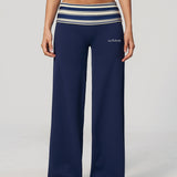 Varsity Stripe Wide-Leg Pant