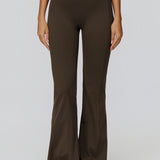 フレア＆ギャザーハイウエストパンツ