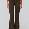 Flare & Gather High-Waist Pants