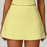 シックポケット付き A ラインミニスカート