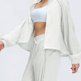 WindFlow Cropped Track Jacket