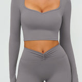 SoftBrush Long-Sleeve Performance Top