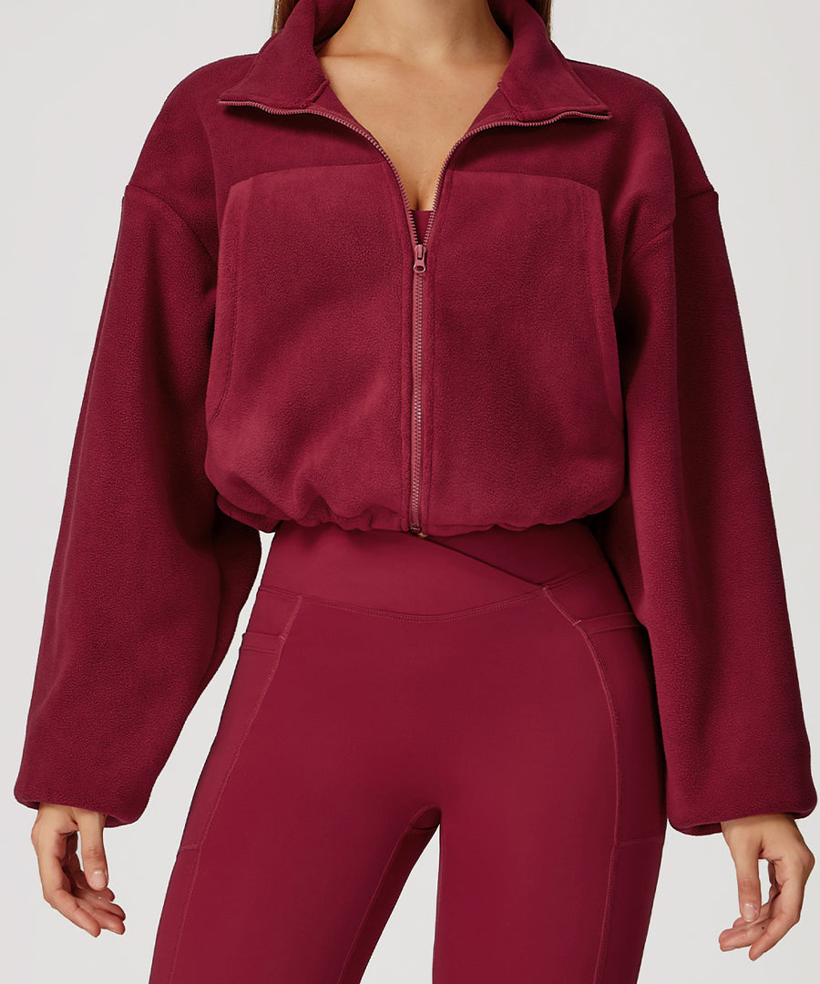 クラウドフリース ジップジャケット