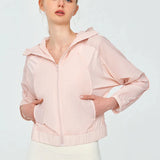 UVカットつば広通気性メッシュジャケット