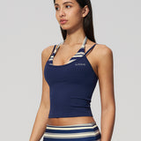 Varsity Layered Bra Tank