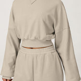 シックココアクロップフーディー