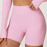 Peach Lift High-Waist Shorts