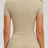 Second Skin Scoop-Neck Tee