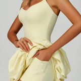 ハイウエスト速乾性パンツ