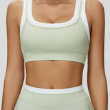 NakedFeel Dual-Layer Ribbed Bra