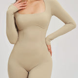 Second Skin Open-Back Bodysuit