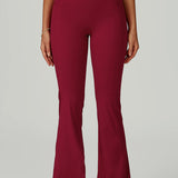 FlowLift Cross-Waist Flare Pants