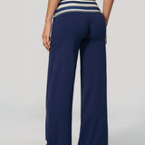 Varsity Stripe Wide-Leg Pant