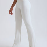 BareLift Knot-Waist Flare Pants