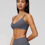 Cream Sculpt V Bra