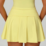 シックポケット付き A ラインミニスカート
