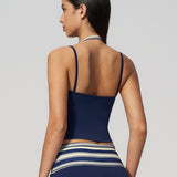 Varsity Layered Bra Tank