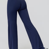 Pantaloni a zampa a coste a contrasto NakedFeel