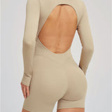 Second Skin Open-Back Bodysuit