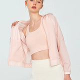 UVカットつば広通気性メッシュジャケット