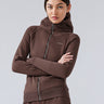 Cozy Form Hooded Jacket