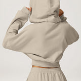 シックココアクロップフーディー