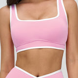 BareSculpt Square-Neck Bra