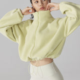 ハイネックフリースジャケット