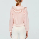 UVカットつば広通気性メッシュジャケット