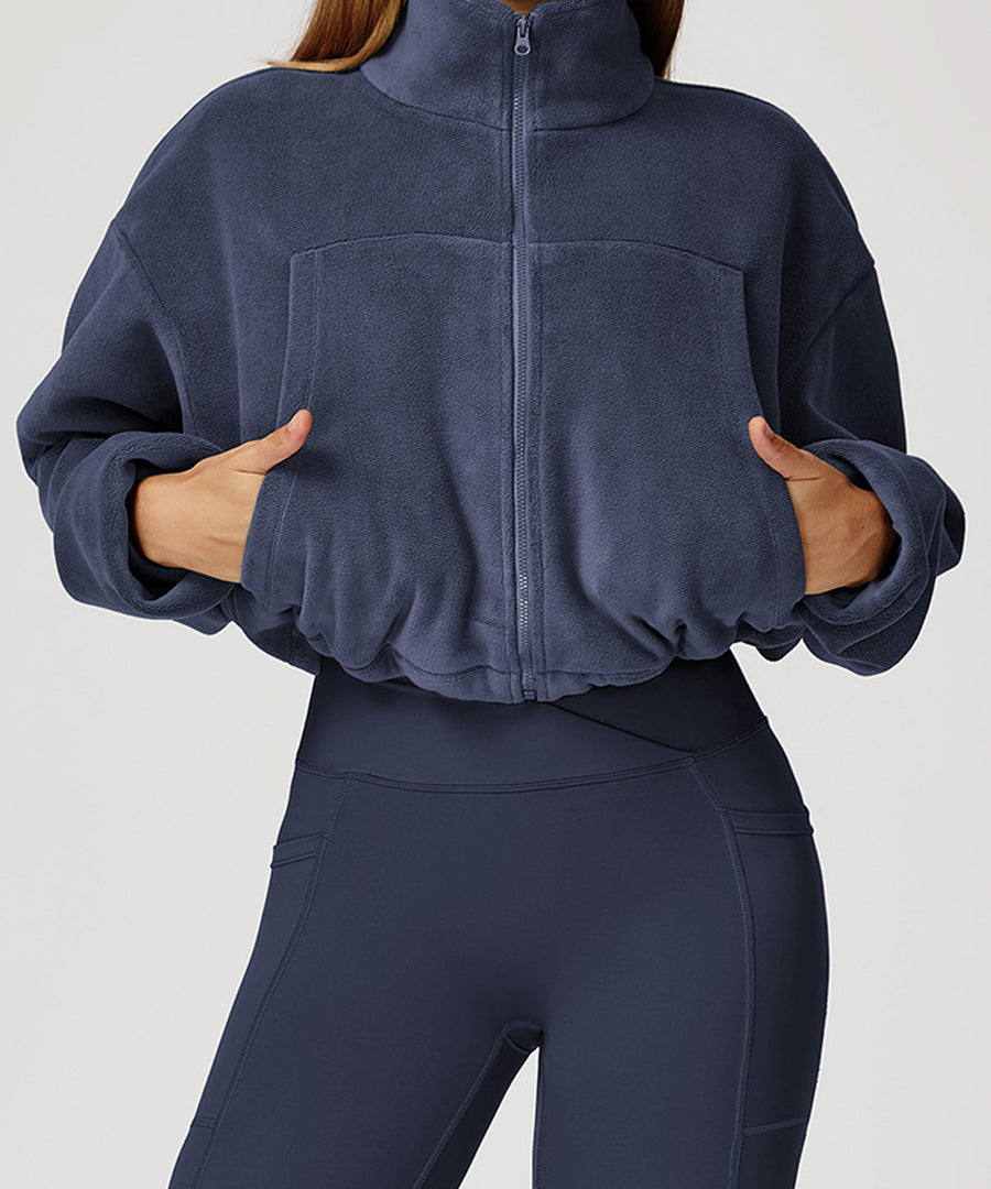 クラウドフリース ジップジャケット