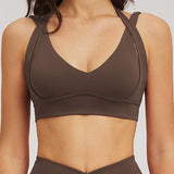 Sculpt Open-Back Yoga Bra