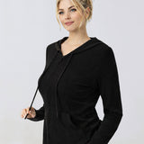 FlowEase Drawstring Yoga Jacket